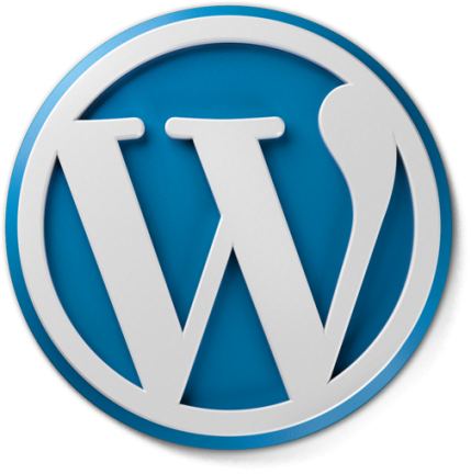 Abstract WordPress ontwerp met blokken en gradienten voor moderne uitstraling