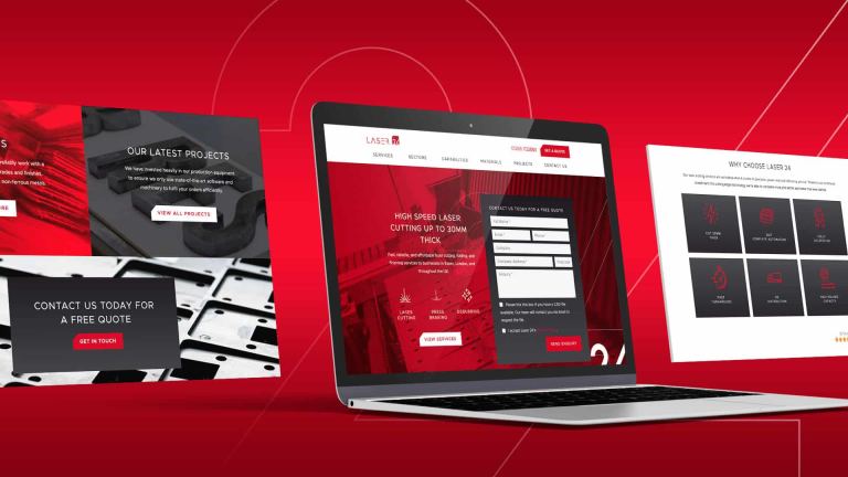 Strategie en ontwerp voor maatwerk WordPress template, met focus op conversie-gerichte UI/UX.
