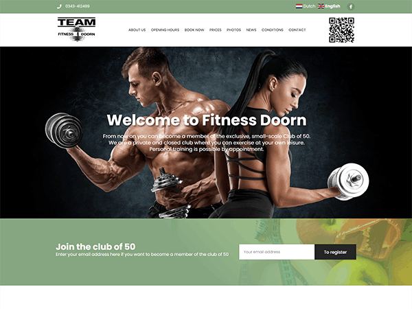 Fitness Doorn