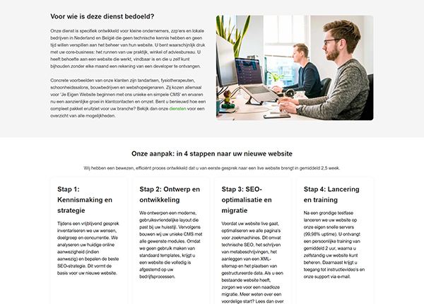 Hoe Werkt JeEigenWebsite?