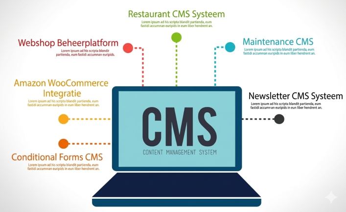 Alles vanuit één centraal CMS