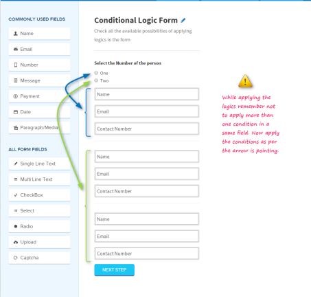 Conditional Forms CMS