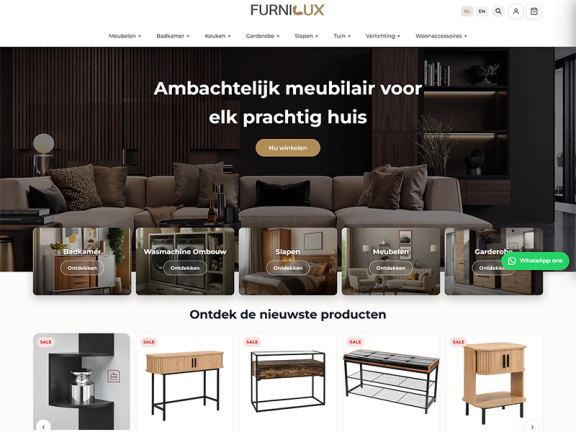 Furnilux – Professionele webshop