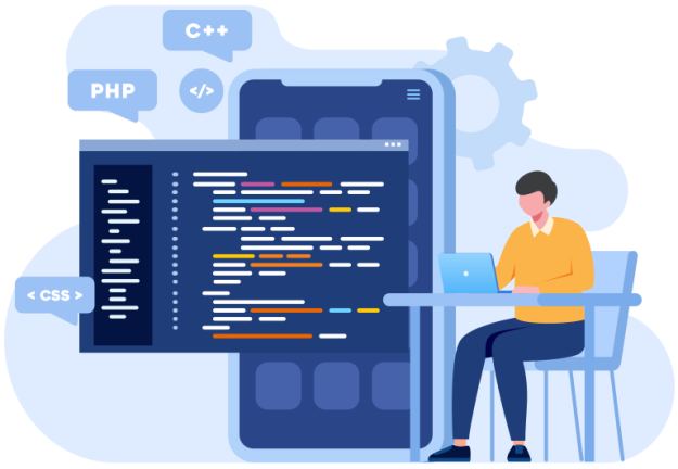 Responsieve WordPress website getoond op desktop en mobielscherm