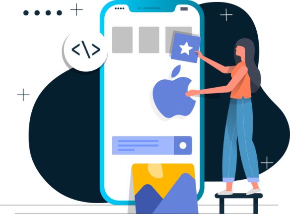 Overzicht van het app-ontwikkelproces met fasen van idee tot lancering.