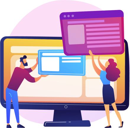Mobiel apparaat toont responsieve website met duidelijke lay-out.