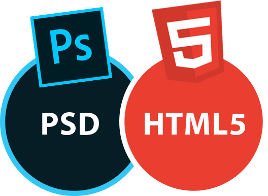 PSD naar HTML logo: krachtig ontwerp en code-integratie"