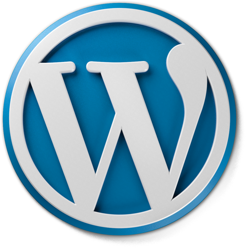 WordPress-logo met WordPress-ontwikkeling